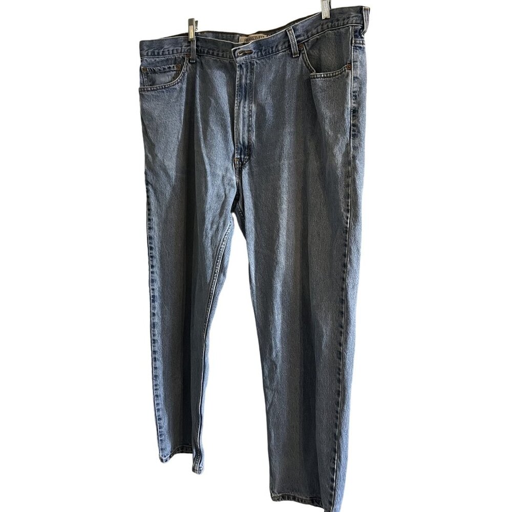 Levis 550 Relaxed Fit Men's Blue Denim Jeans  W46 x 32L